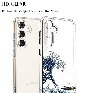 Amazon Unov Case Compatible With Galaxy A G Clear With Design