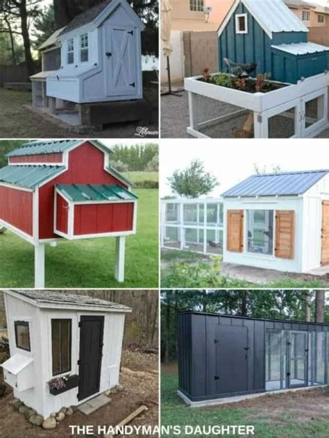 DIY CHICKEN COOP IDEAS - The Handyman's Daughter