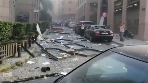 Registrada Una Fuerte Explosión En Beirut La Capital De Líbano El Correo