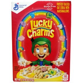 General Mills Lucky Charms Cereal - box