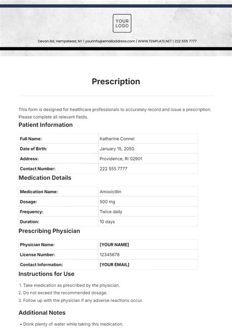 prescription invitation template printable invitations prescription