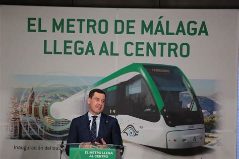 Malaga Metro arrives in city centre, in pictures | Sur in English