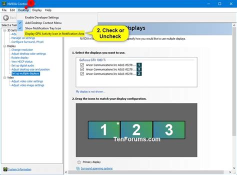 Add or Remove NVIDIA GPU Activity Notification Area Icon in Windows ...