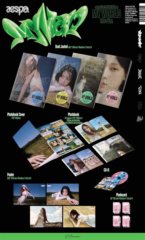 [k Pop] Aespa The 3rd Mini Album My World Album Details Pantip