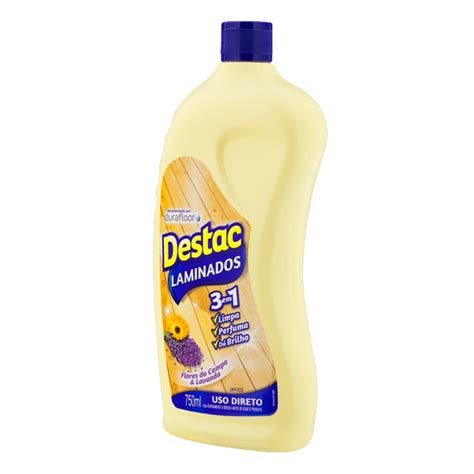 Limpa Piso Laminado Destac Perfumado 750ml