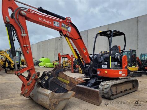 Used 2021 Kubota U55 4 Excavator In RAVENHALL VIC