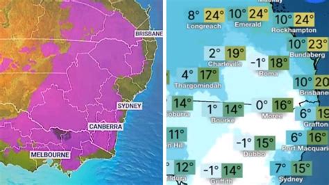 Cold Snap Hits Australia Victoria And Tasmania Issued Frost Threat