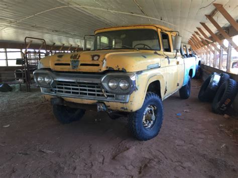 1960 Ford F 250 Crew Cab Mega Rare For Sale