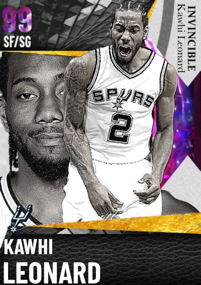 Nba K Kdb Custom Card Invincible Kawhi Leonard