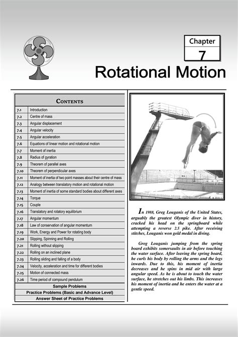 SOLUTION Rotational Motion Theory Studypool