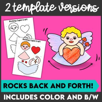 Rocking Cupid Craft | Moving Cupid Craft by Eder Educational Resources