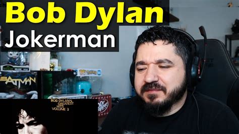 BOB DYLAN Jokerman FIRST TIME REACTION TO BOB DYLAN JOKERMAN YouTube