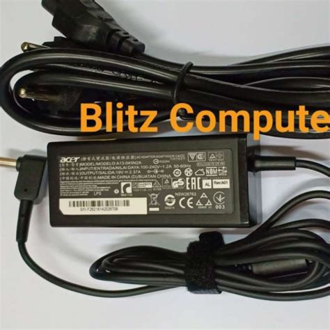 Promo 100 Produk Ori Adaptor Charger Laptop Acer Aspire E14 E5 471 E5