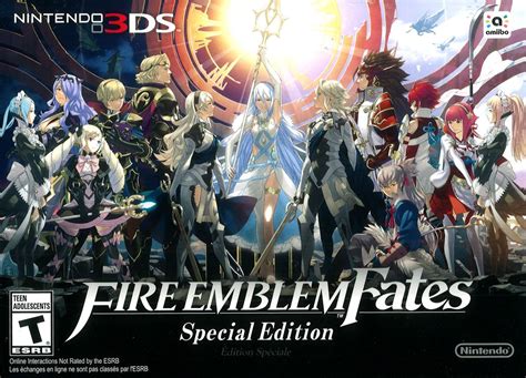 Fire Emblem Fates: Special Edition (2016) Nintendo 3DS box cover art ...