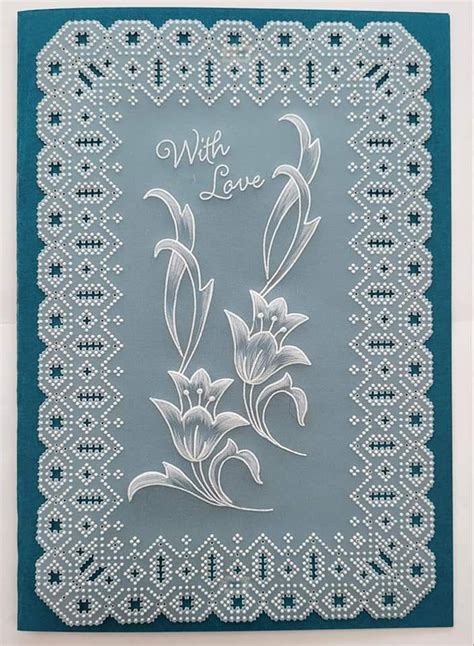 Pin By Brenda Kline On Pergamano Parchment Creations Parchment Cards