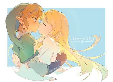 Art On Twitter Rt Shuangsen Zelda Zelink Kiss