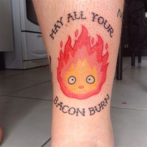 Howls Moving Castle Calcifer May All Your Bacon Burn