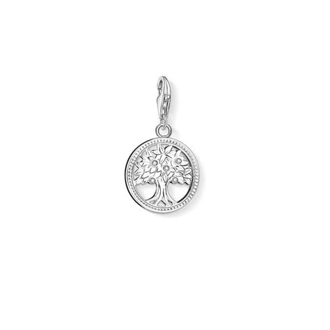 Thomas Sabo Sterling Silver Tree Of Life Charm Jewellery From Faith