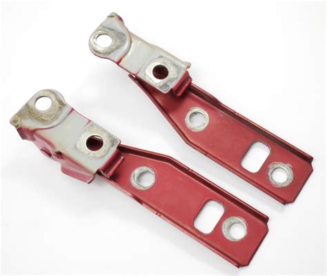 Hood Hinges 99 05 VW Jetta Golf GTI MK4 LA3W Red Genuine 1J0 823