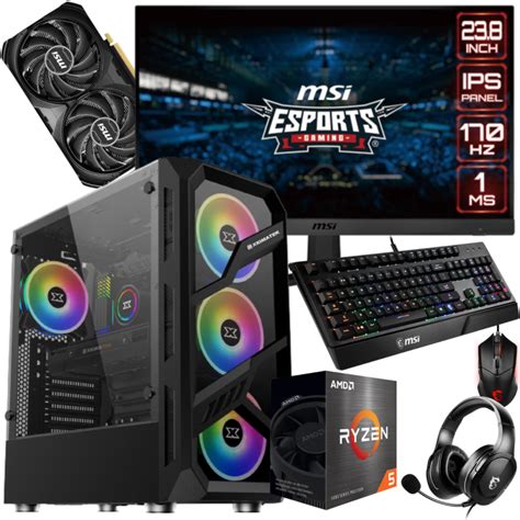 Setup Gamer Special Pc De Bureau Gaming Ryzen X Rtx Ti