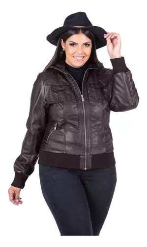 Linda Jaqueta De Couro Plus Size Feminina Promo O Frete Gr Tis