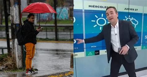 Lluvia En Santiago Meteorólogo Alejandro Sepúlveda Reveló En Mega Cuándo Vuelven Las