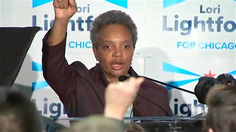 Lori Lightfoot To Be Elected As Chicagos First African American Female