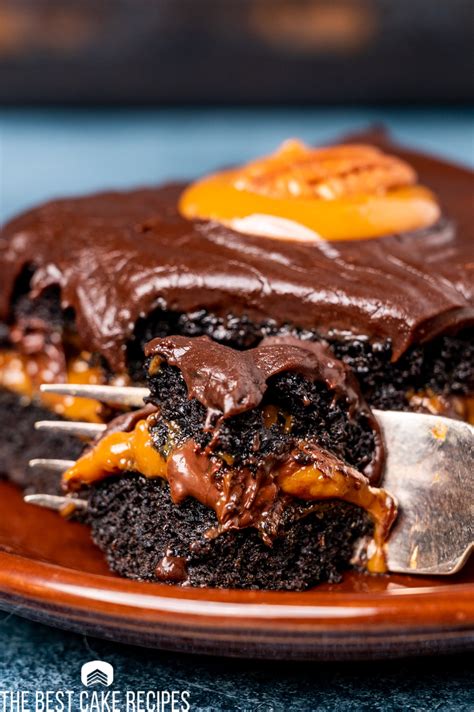 Chocolate Turtle Cake Recipe The Best Cake Recipes