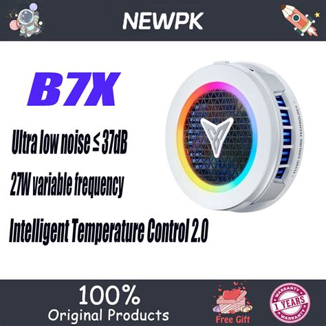 FlyDiGi B7X Magnetic Wireless RGB Fan Radiator Shopee Philippines