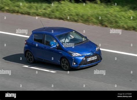 Toyota Blue Car Highway Hi Res Stock Photography And Images Alamy