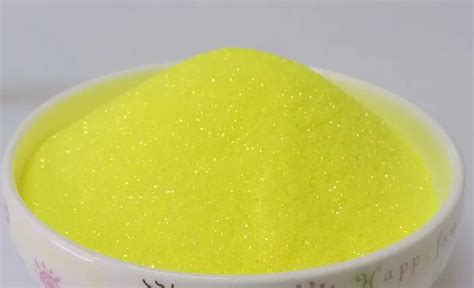 Free Shipping Yellow Colorful Glitter Powder Phosphor Powderdiy 500g