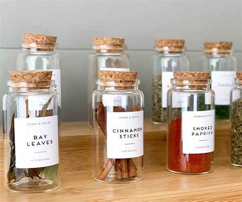 Glass Jar Labels – Ruilabels