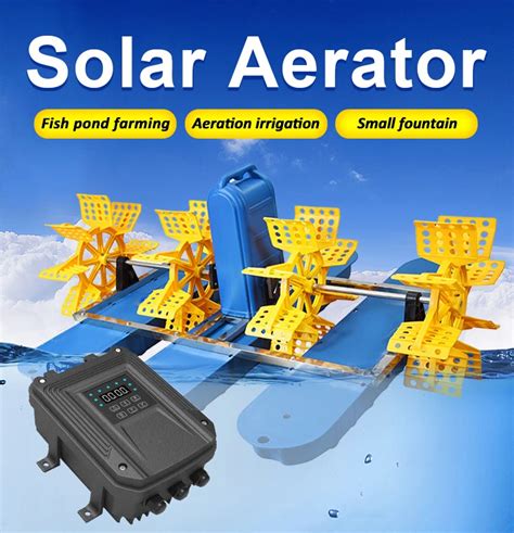 Buy Solar Impellers Paddle Wheel Aerator Solar Powered Paddle Aerators