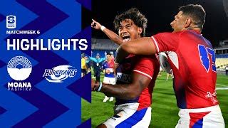 Dhl Super Rugby Pacific R Highlights Moana Pasifika V Hurricanes