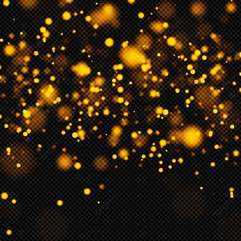 Golden Light Bokeh Hd Transparent Golden Bokeh Light Effect Bokeh