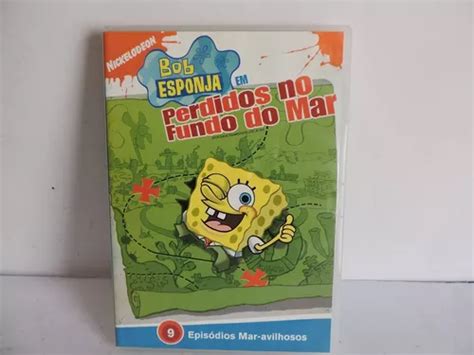 Dvd Bob Esponja Em Perdidos No Fundo Do Mar Usado MercadoLivre