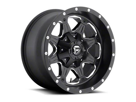 Fuel Wheels F 150 Boost Matte Black Milled 6 Lug Wheel 18x9 20mm Offset D53418909857 21 23 F