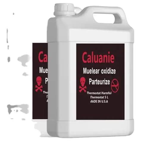 Caluanie Muelear Oxidar Pasteurizada Muelear Oxidar Caluanie De