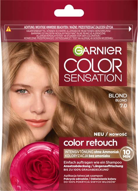 GARNIER COLOR SENSATION Color Retouch szampon koloryzujący 7 0