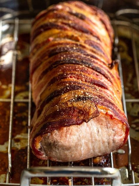 Bacon Wrapped Pork Loin Story Cook The Story