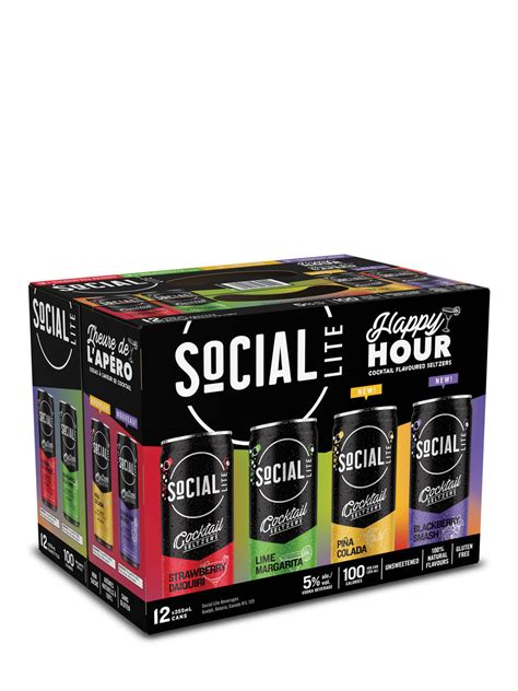 Social Lite Happy Hour Mixer Lcbo