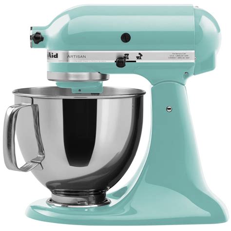 Kitchenaid Ksm Psaq Aqua Sky Artisan Series Qt Countertop Mixer