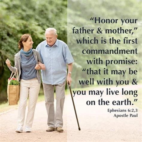 Honor your father & mother