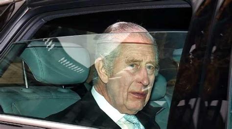 King Charles Leaves Buckingham Palace After Crucial Meeting With Pm