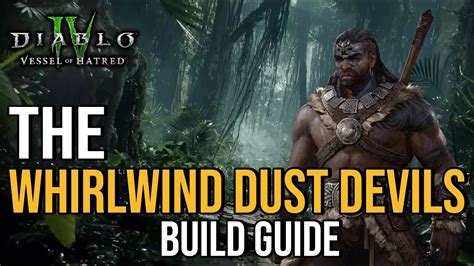 BEST Whirlwind Dust Devils Barbarian Build Guide Leveling To Endgame