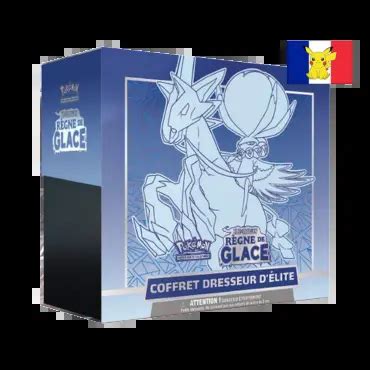 Pokemon Eb R Gne De Glace Coffret Dresseur D Elite Sylveroy Cavalier