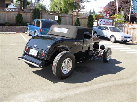 1932 Ford Highboy Roadster Flathead Hot Rod Rods Custom Retro