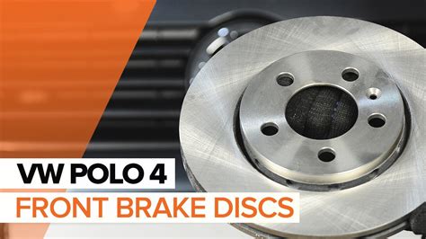 How To Change Front Brake Discs And Brake Pads VW Polo TUTORIAL