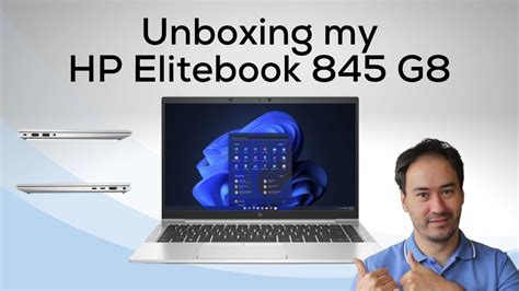 Hp Elitebook 845 G8 Unboxing Laptop With Amd Ryzen 5 Pro 5650u Youtube