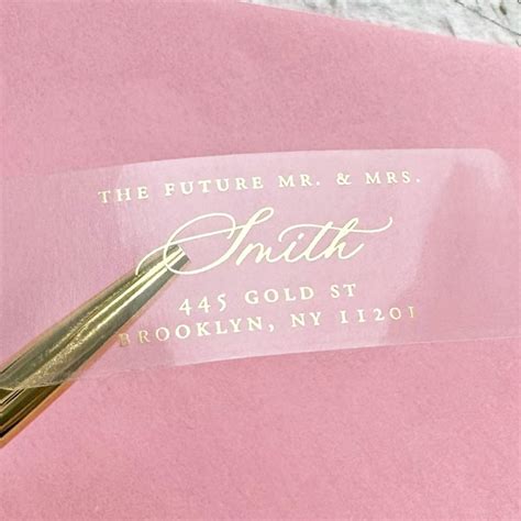 Wedding Address Labels - Etsy